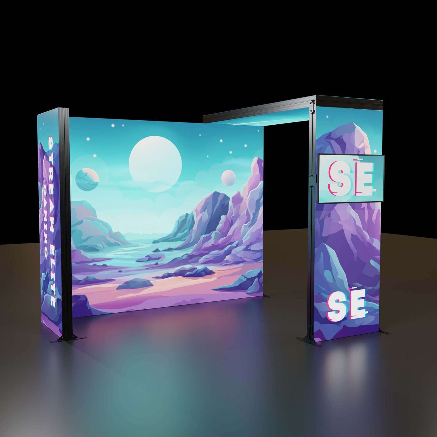 8' Astra Booth Kit 4